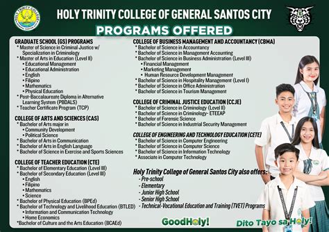 holy trinity college gensan courses offered